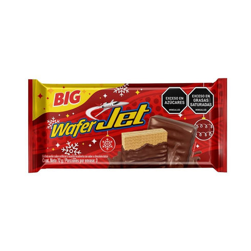 chocolatina jet wafer 5u 72g big